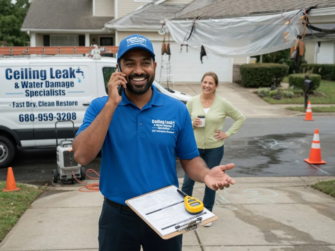 Ceiling Leak Cleanup White Mills, KY FAQs